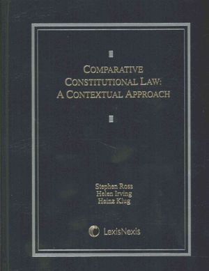 Comparative Constitutional Law : A Contextual Approach image number 0