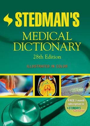 Stedman's Medical Dictionary [with Cdrom] [With CDROM] image number 0