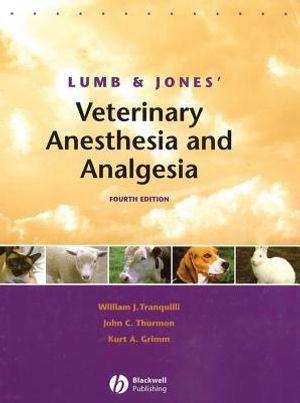 Lumb and Jones' Veterinary Anesthesia and Analgesia image number 0