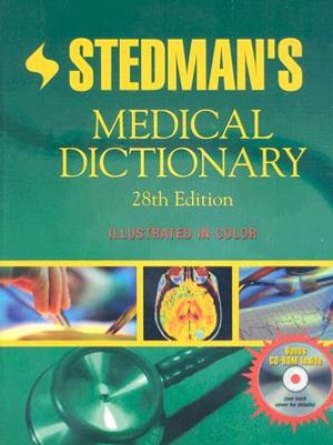 Stedman's Medical Dictionary [With CDROM] image number 0