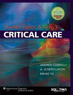 Civetta, Taylor and Kirby's Critical Care image number 0