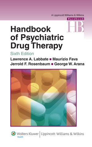 Handbook of Psychiatric Drug Therapy image number 0