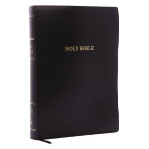 KJV, Reference Bible, Super Giant Print, Leather-Look, Black, Red Letter Edition image number 0