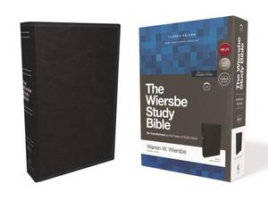 Nkjv, Wiersbe Study Bible, Leathersoft, Black, Comfort Print: Be Transformed by the Power of God's Word image number 0