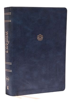 The Nkjv, Woman's Study Bible, Leathersoft, Blue, Full-Color: Receiving God's Truth for Balance, Hope, and Transformation image number 0