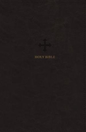 Nrsv, Catholic Bible, Standard Large Print, Leathersoft, Black, Comfort Print: Holy Bible image number 0