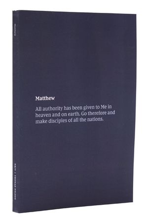 NKJV Scripture Journal - Matthew: Holy Bible, New King James Version image number 0