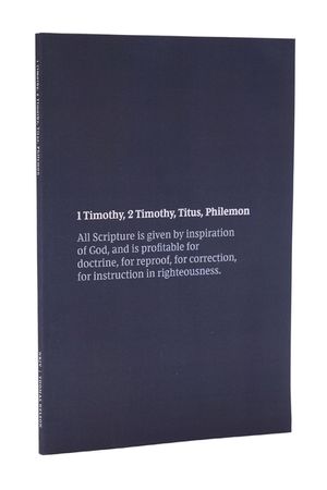 NKJV Scripture Journal - 1-2 Timothy, Titus, Philemon: Holy Bible, New King James Version image number 0