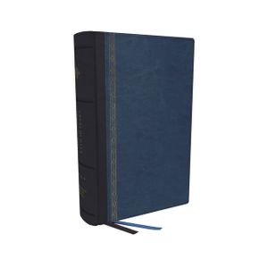 Nrsvce, Great Quotes Catholic Bible, Leathersoft, Blue, Comfort Print: Holy Bible image number 0