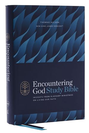 Nkjv, Encountering God Study Bible, Hardcover, Red Letter, Comfort Print: Insights from Blackaby Ministries on Living Our Faith image number 0