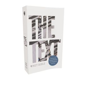 Net, the Text Bible, Paperback, Comfort Print: Uncover the Message Between God, Humanity, and You image number 0