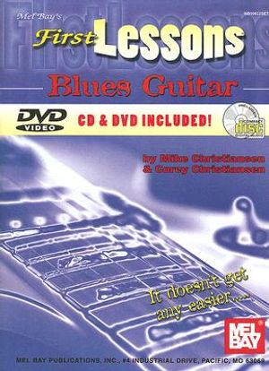 First Lessons Blues Guitar [With CD and DVD] image number 0