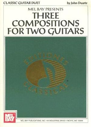 Three Compositions for Two Guitars image number 0