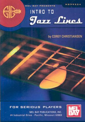 Gig Savers: Intro to Jazz Lines: For Serious Players image number 0