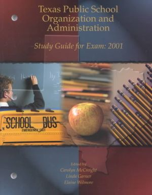 Texas Public School Organization and Administration 2001 image number 0