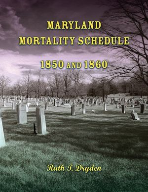 Maryland Mortality Schedule: 1850 and 1860 image number 0