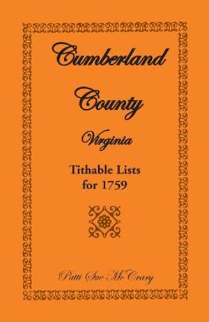 Cumberland County, Virginia Tithable Lists for 1759 image number 0