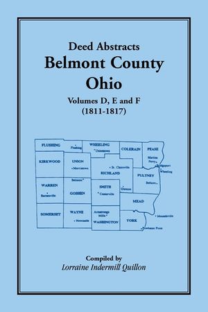 Deed Abstracts Belmont County, Ohio, Volume D, E, and F (1811-1817) image number 0