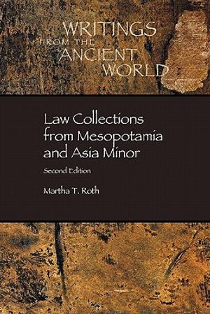 Law Collections from Mesopotamia and Asia Minor image number 0