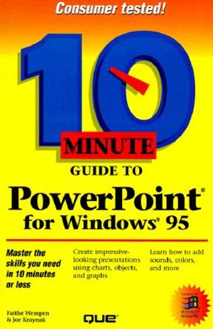 10 Minute Guide to Powerepoint for Windows 95 image number 0