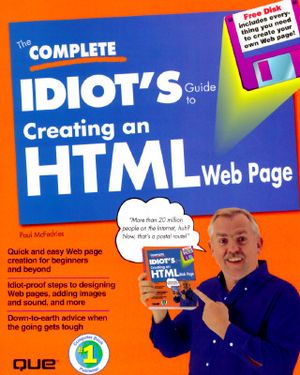 The Complete Idiot's Guide to Creating an HTML Web Page image number 0