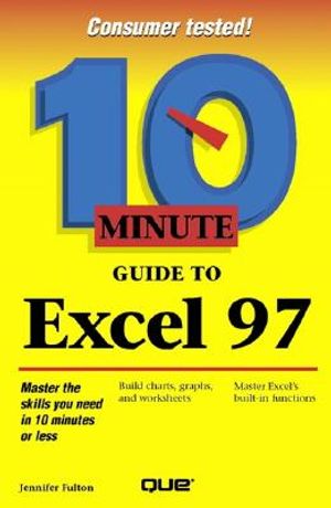 10 Minute Guide to Excel 97 image number 0