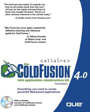 Coldfusion 4.0 Web Application Construction Kit image number 0