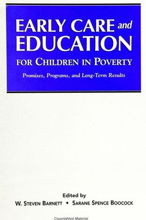 Early Care and Education for Children in Poverty: Promises, Programs, and Long-Term Results image number 0