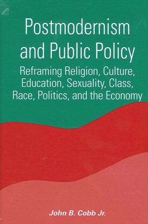Postmodernism and Public Policy: Reframing Religion, Culture, Education, Sexuality, Class, Race, Politics, and the Economy image number 0
