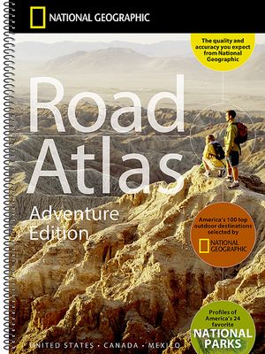 National Geographic Road Atlas 2021: Adventure Edition [United States, Canada, Mexico] image number 0