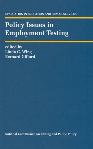Policy Issues in Employment Testing image number 0