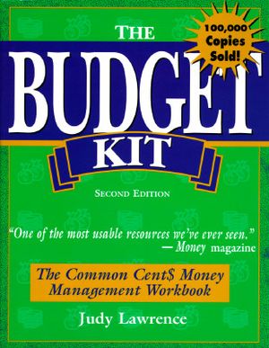 Budget Kit: The Common Cents Money Management Workbook image number 0