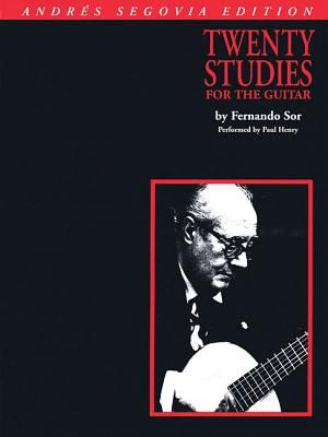 Twenty Studies for the Guitar/Andres Segovia/Hl6362 image number 0