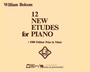 12 New Etudes for Piano: Piano Solo image number 0