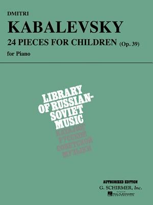 Dmitri Kabalevsky: 24 Pieces for Children, Opus 39 image number 0