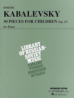 30 Pieces for Children, Op. 27: Piano Solo image number 0
