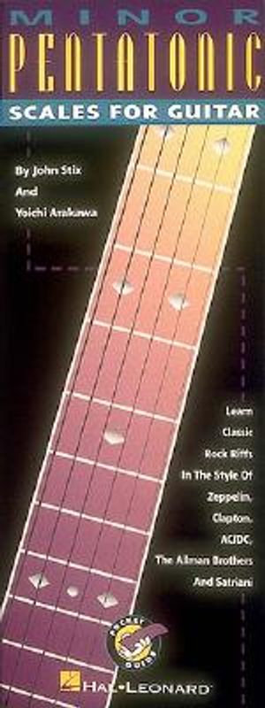 Minor Pentatonic Scales for Guitar: English Edition image number 0