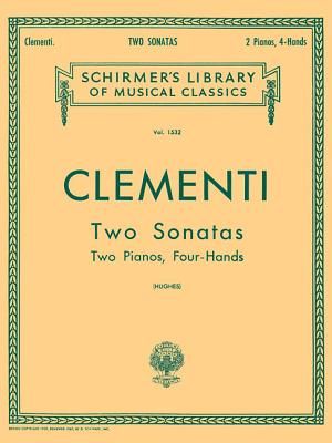 2 Sonatas: Schirmer Library of Classics Volume 1532 Piano Duet image number 0