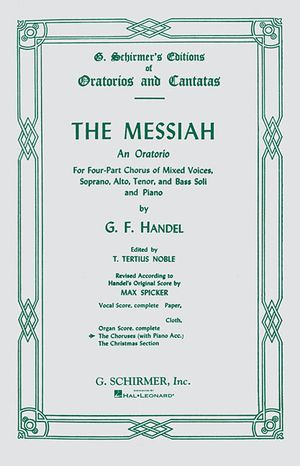 The Messiah; Chorus Parts - Piano image number 0