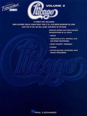 Chicago - Transcribed Scores Volume 2 image number 0