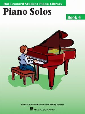 Piano Solos Book 4; Hal Leonard Student Piano Library image number 0