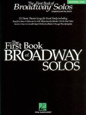 The First Book of Broadway Solos: Baritone/Bass Edition image number 0