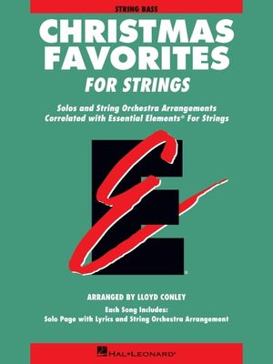 Essential Elements Christmas Favorites for Strings: String Bass image number 0
