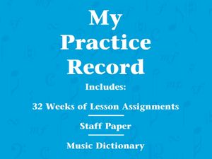 My Practice Record: Hal Leonard Student Piano Library image number 0