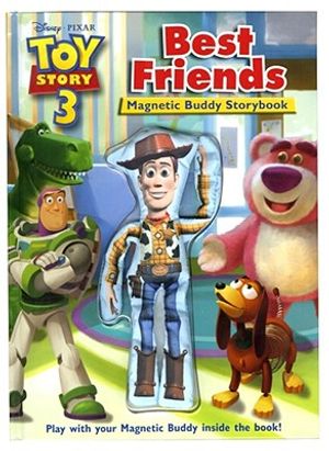Toy Story 3 Best Friends: Magnetic Buddy Storybook [With Magnetic Board and Magnetic Buddy] image number 0