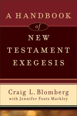 A Handbook of New Testament Exegesis image number 0