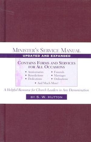 Minister's Service Manual image number 0