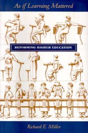 As If Learning Mattered: Reforming Higher Education image number 0