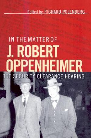 In the Matter of J. Robert Oppenheimer image number 0