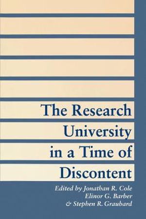 The Research University in a Time of Discontent image number 0